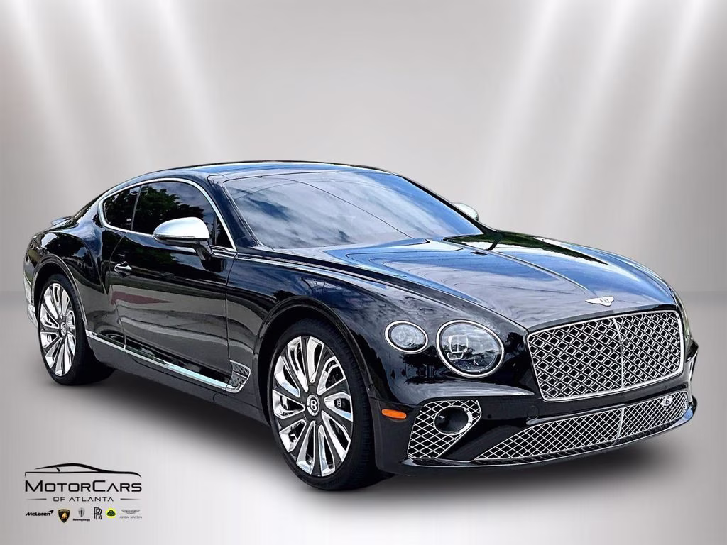 2023 Black Bentley Continental GT Mulliner W12 AWD Coupe