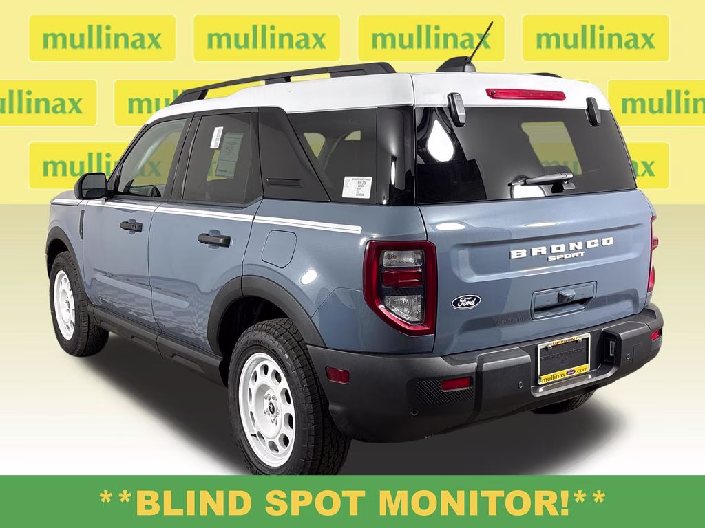 2026 Azure Gray Metallic Tri-Coat Ford Bronco Sport Heritage 4X4 SUV