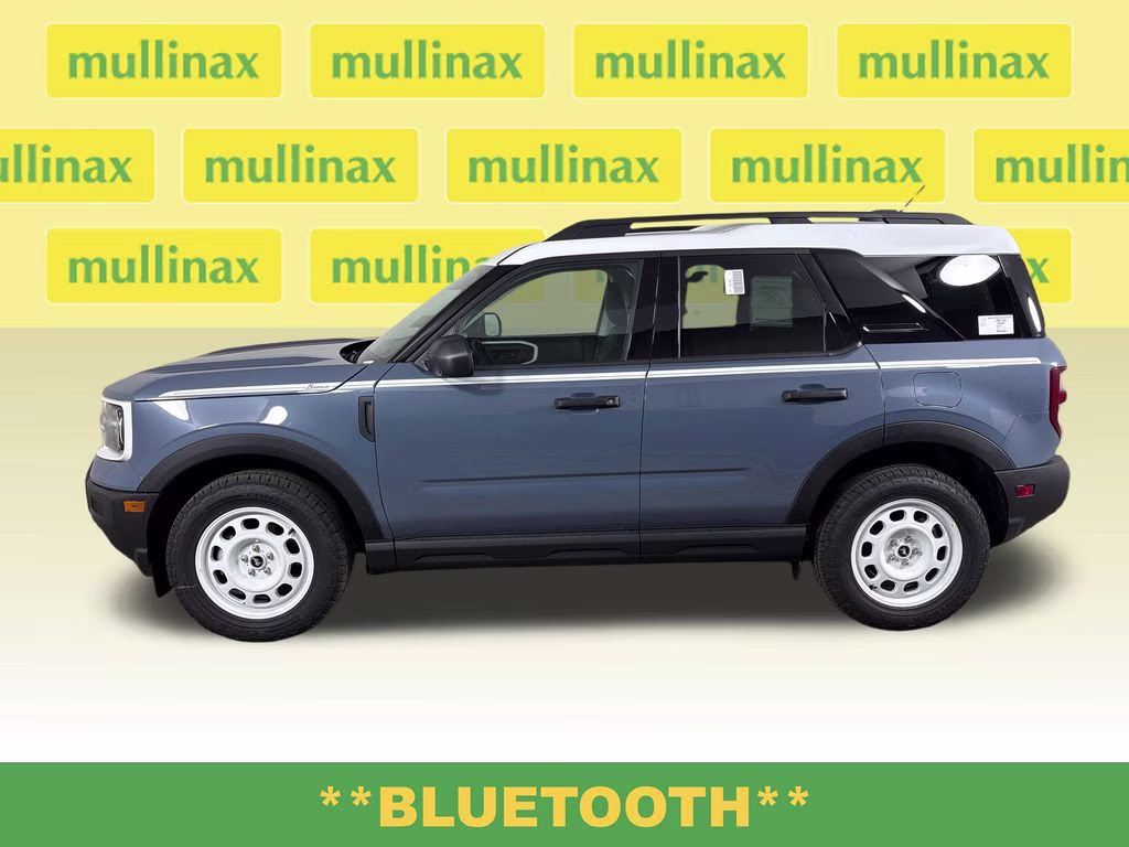 2026 Azure Gray Metallic Tri-Coat Ford Bronco Sport Heritage 4X4 SUV