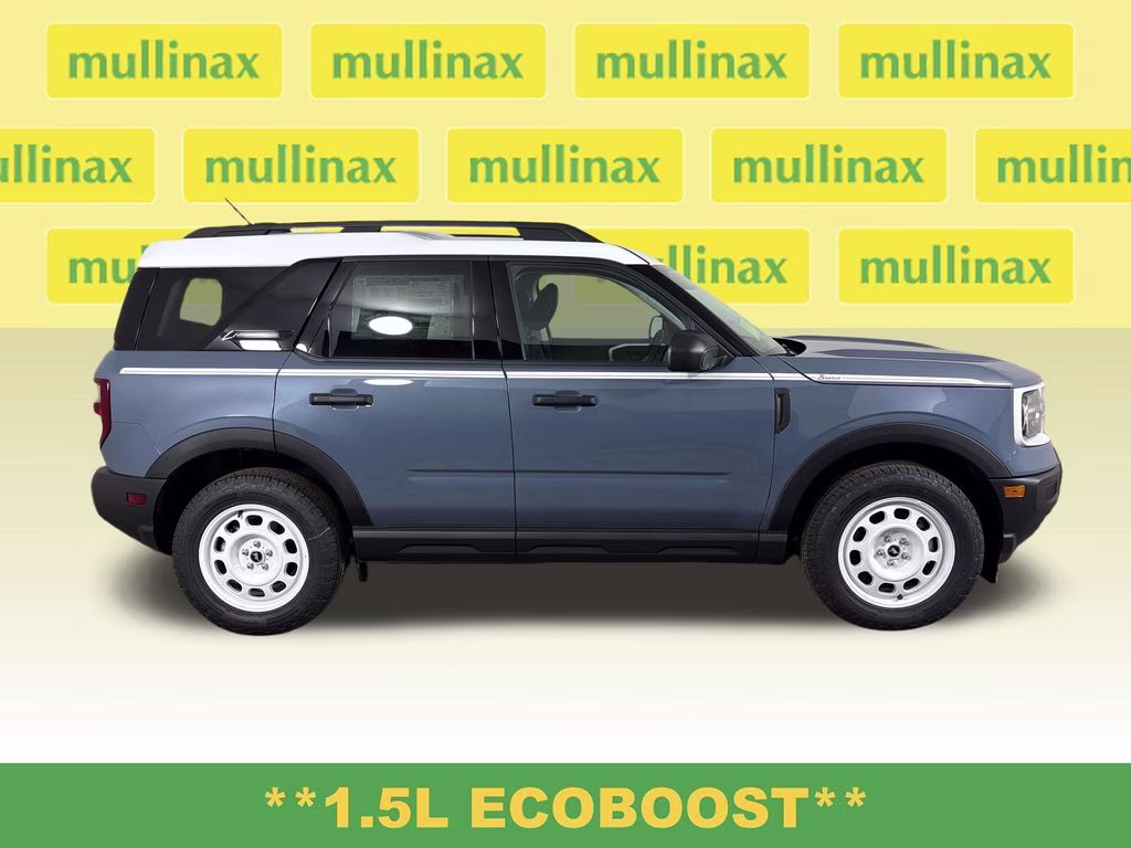 2026 Azure Gray Metallic Tri-Coat Ford Bronco Sport Heritage 4X4 SUV