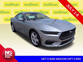 2026 Iconic Silver Metallic Ford Mustang EcoBoost RWD Coupe