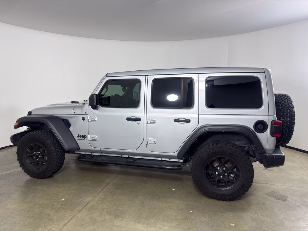 2024 Silver Zynith Clearcoat Jeep Wrangler Sport 4X4 SUV