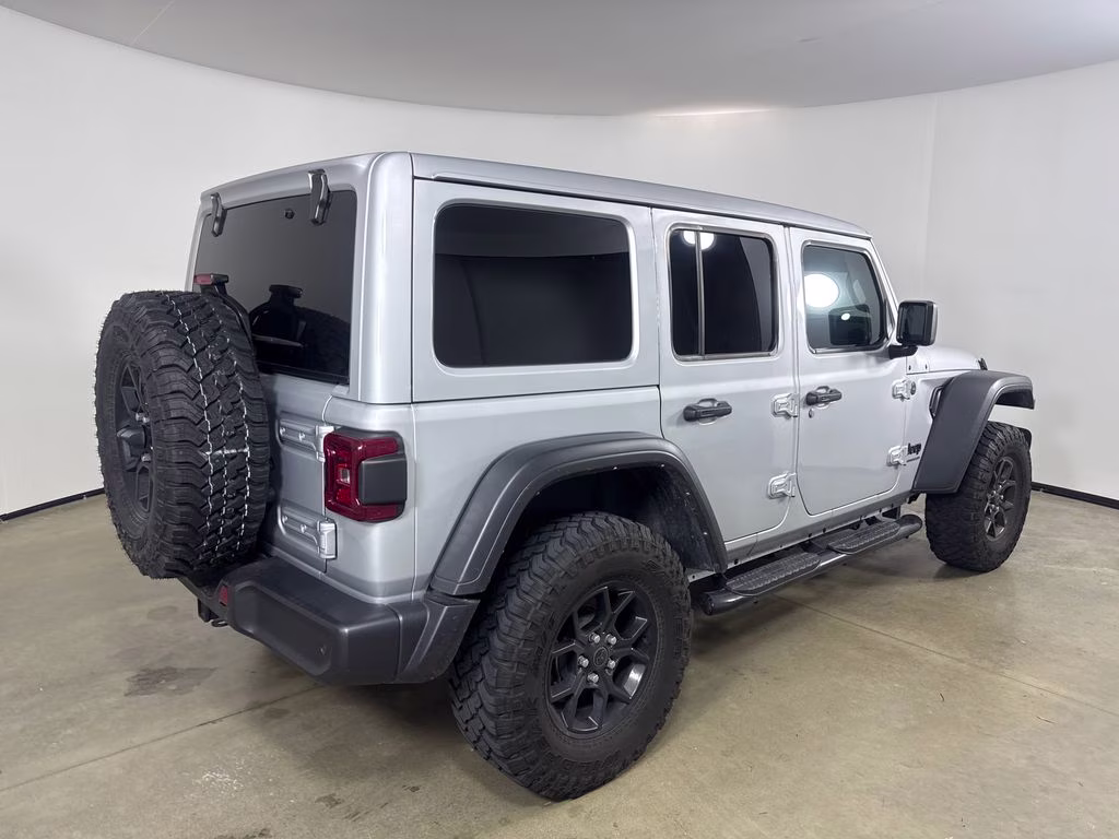 2024 Silver Zynith Clearcoat Jeep Wrangler Sport 4X4 SUV