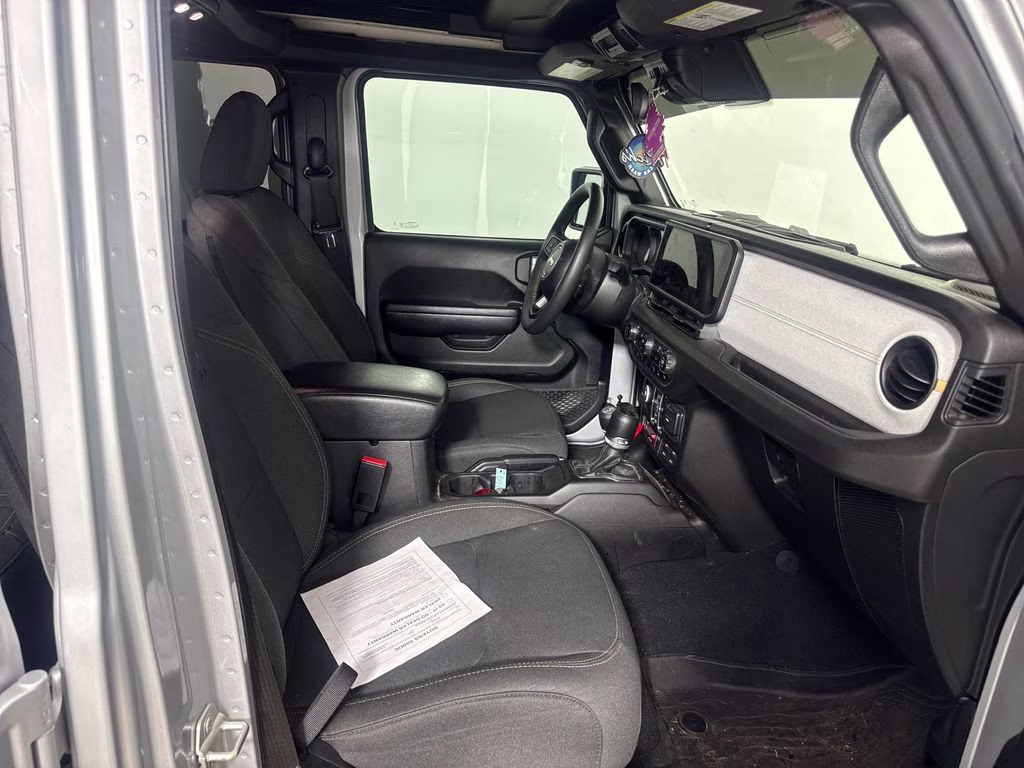 2024 Silver Zynith Clearcoat Jeep Wrangler Sport 4X4 SUV