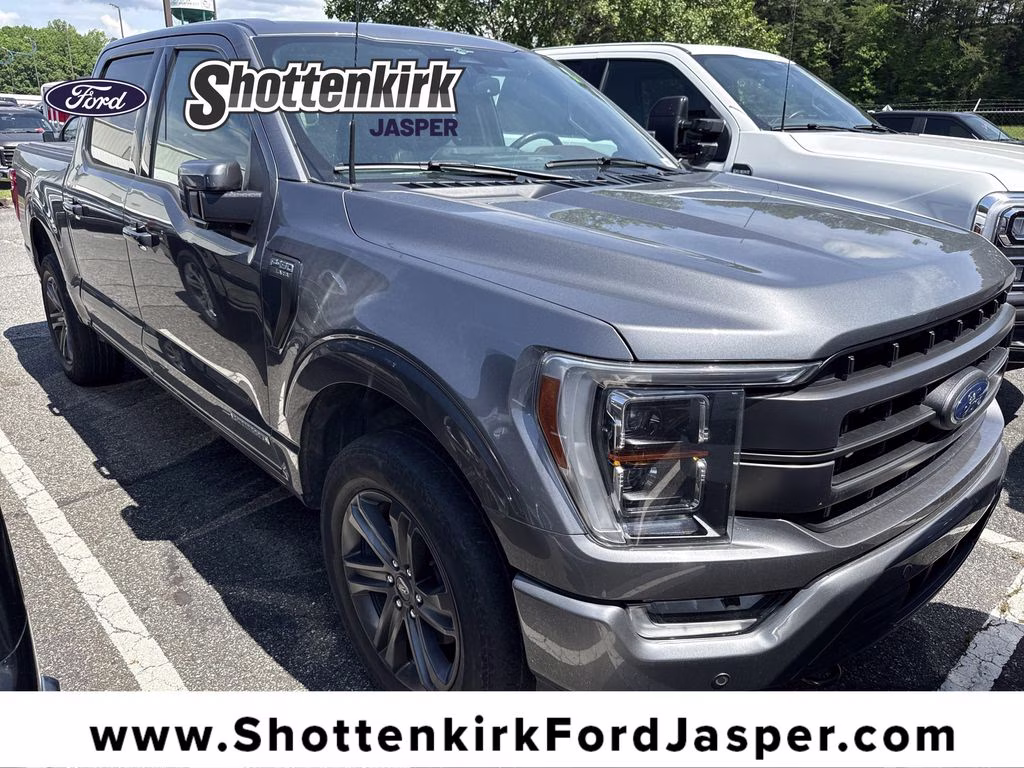 2023 Carbonized Gray Metallic Ford F-150 Lariat 4X4 Truck