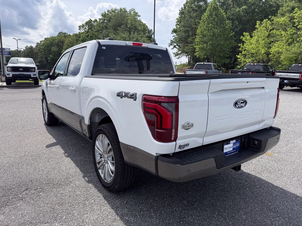 2025 Star White Metallic Tri-Coat Ford F-150 King Ranch 4X4 Truck