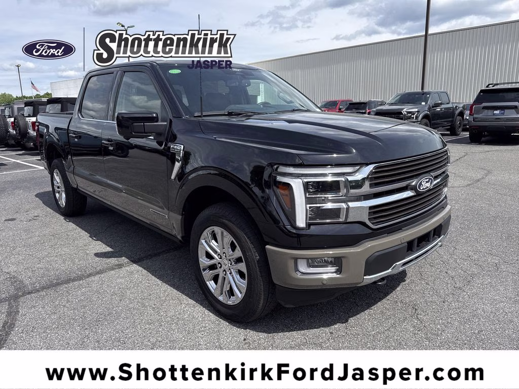 2025 Agate Black Metallic Ford F-150 King Ranch 4X4 Truck