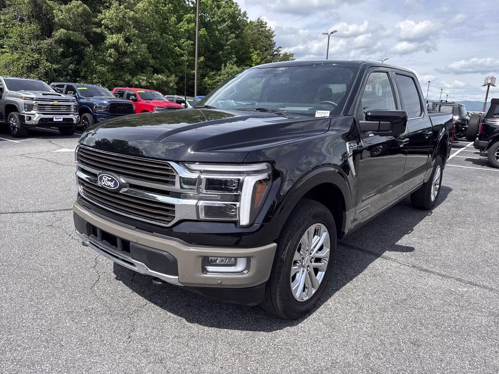 2025 Agate Black Metallic Ford F-150 King Ranch 4X4 Truck