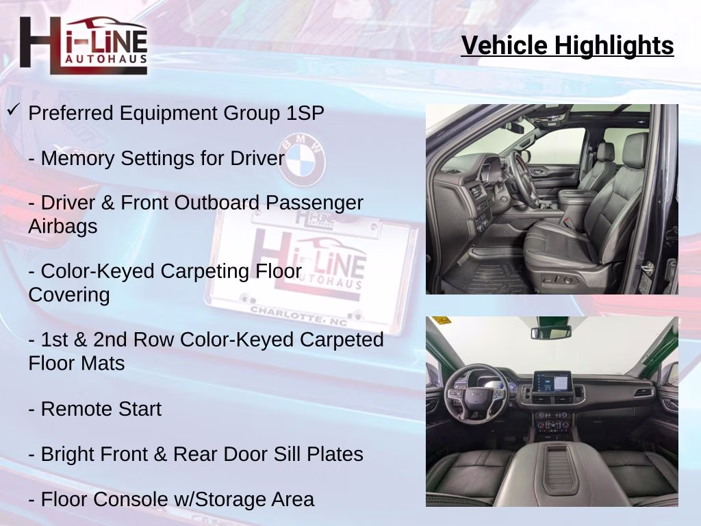2023 Dark Ash Metallic Chevrolet Tahoe RST 4X4 SUV