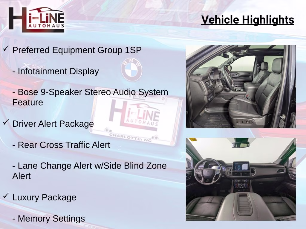 2023 Dark Ash Metallic Chevrolet Tahoe RST 4X4 SUV
