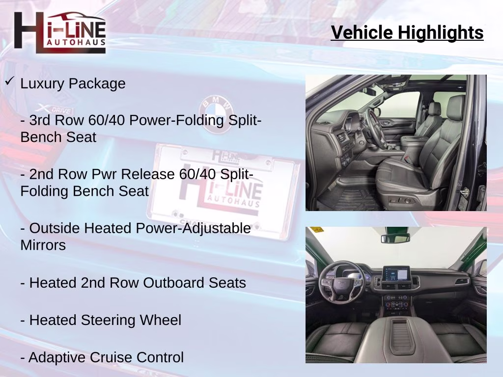 2023 Dark Ash Metallic Chevrolet Tahoe RST 4X4 SUV