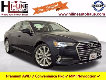 2020 Firmament Blue Metallic Audi A6 2.0T Premium AWD Sedan