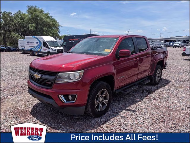 2015 Red Rock Metallic Chevrolet Colorado Z71 RWD Truck