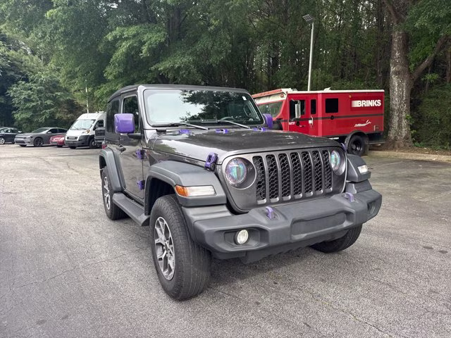 2024 Granite Crystal Metallic Clearcoat Jeep Wrangler Sport S 4X4 Convertible