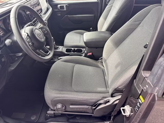 2024 Granite Crystal Metallic Clearcoat Jeep Wrangler Sport S 4X4 Convertible
