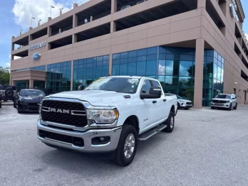 2024 Bright White Clearcoat Ram 2500 Big Horn Crew Cab Pickup 4X4 Truck