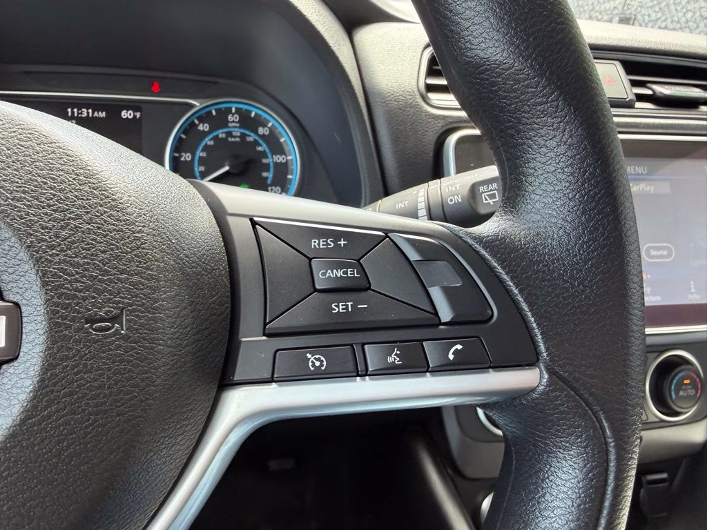 2024 Brilliant Silver Metallic Nissan LEAF S FWD Hatchback