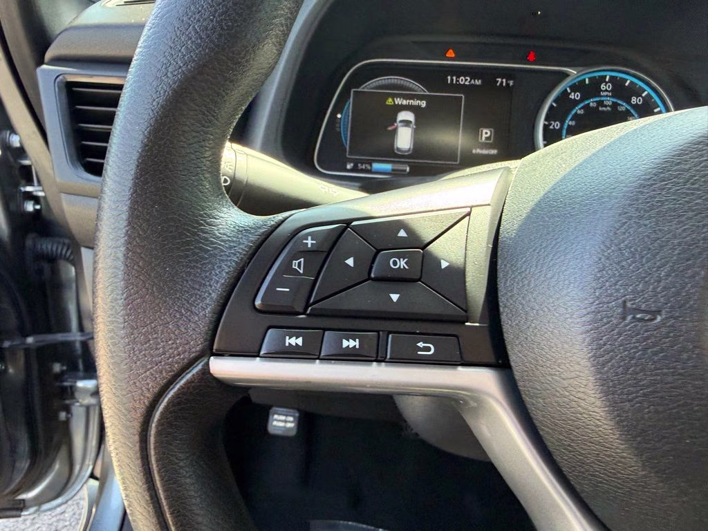 2024 Gun Metallic Nissan LEAF S FWD Hatchback