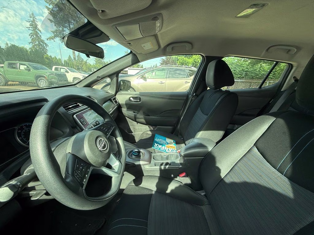 2024 Gun Metallic Nissan LEAF S FWD Hatchback