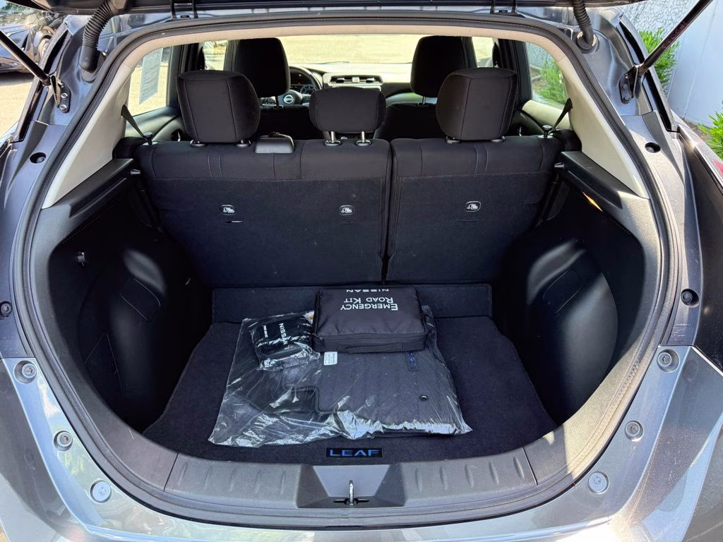 2024 Gun Metallic Nissan LEAF S FWD Hatchback