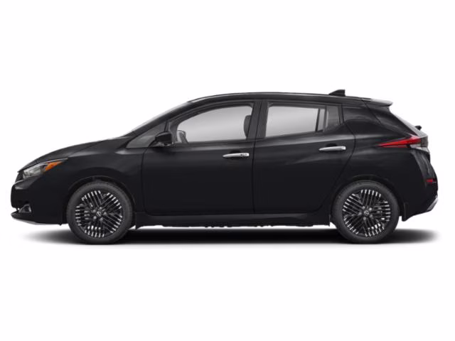 2024 Super Black Nissan LEAF SV Plus FWD Hatchback