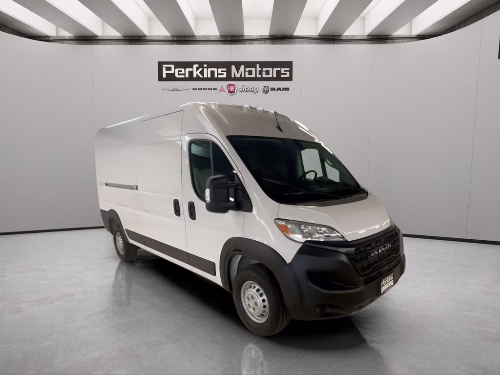 2026 Bright White Clearcoat Ram ProMaster 2500 High Roof FWD Van