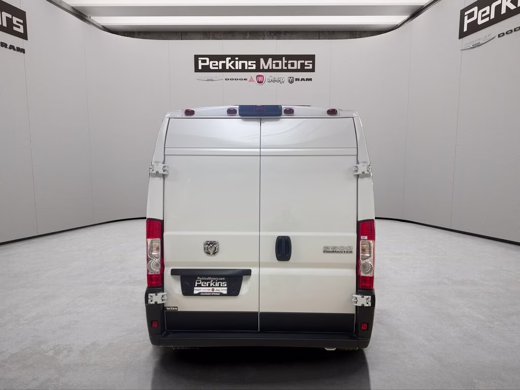 2026 Bright White Clearcoat Ram ProMaster 2500 High Roof FWD Van