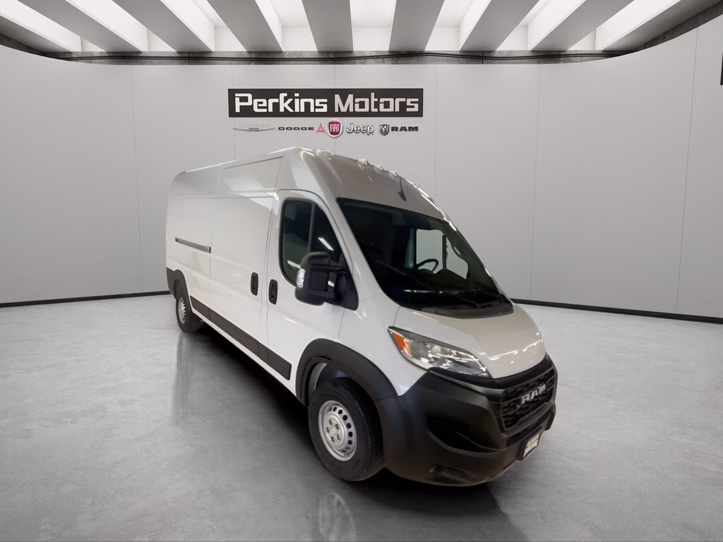2026 Bright White Clearcoat Ram ProMaster 2500 High Roof FWD Van