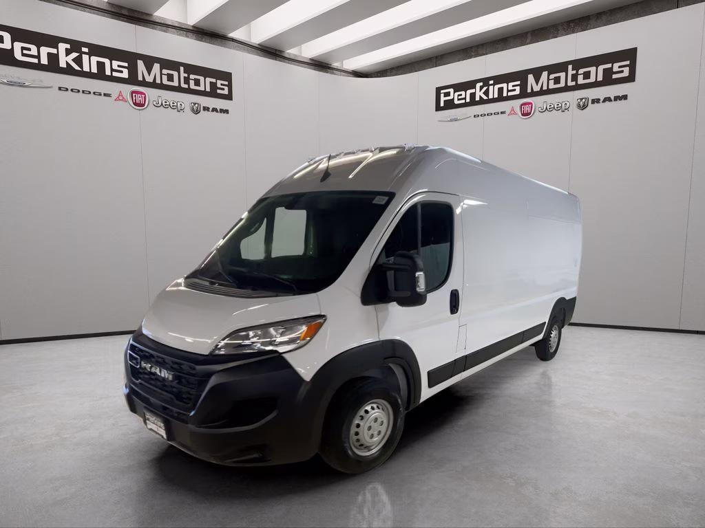 2026 Bright White Clearcoat Ram ProMaster 2500 High Roof FWD Van