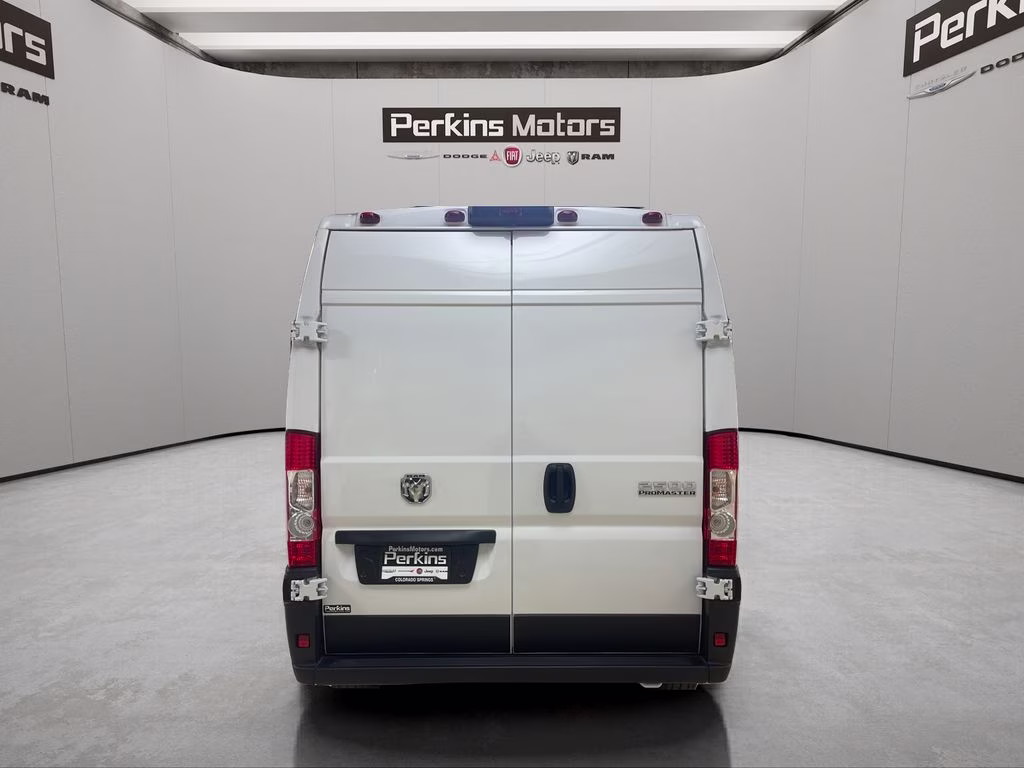 2026 Bright White Clearcoat Ram ProMaster 2500 High Roof FWD Van