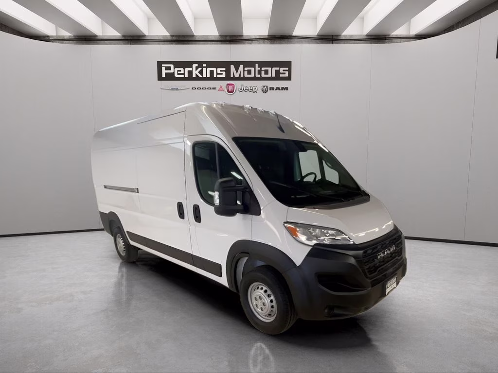 2026 Bright White Clearcoat Ram ProMaster 2500 High Roof FWD Van