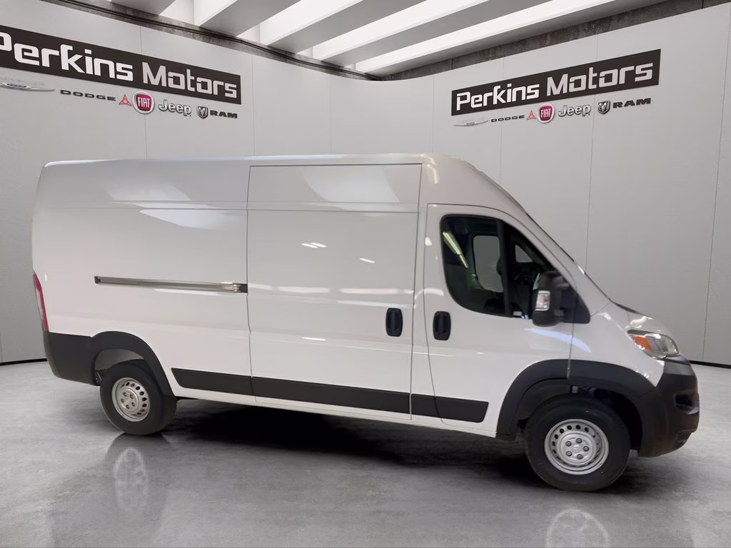2026 Bright White Clearcoat Ram ProMaster 2500 High Roof FWD Van