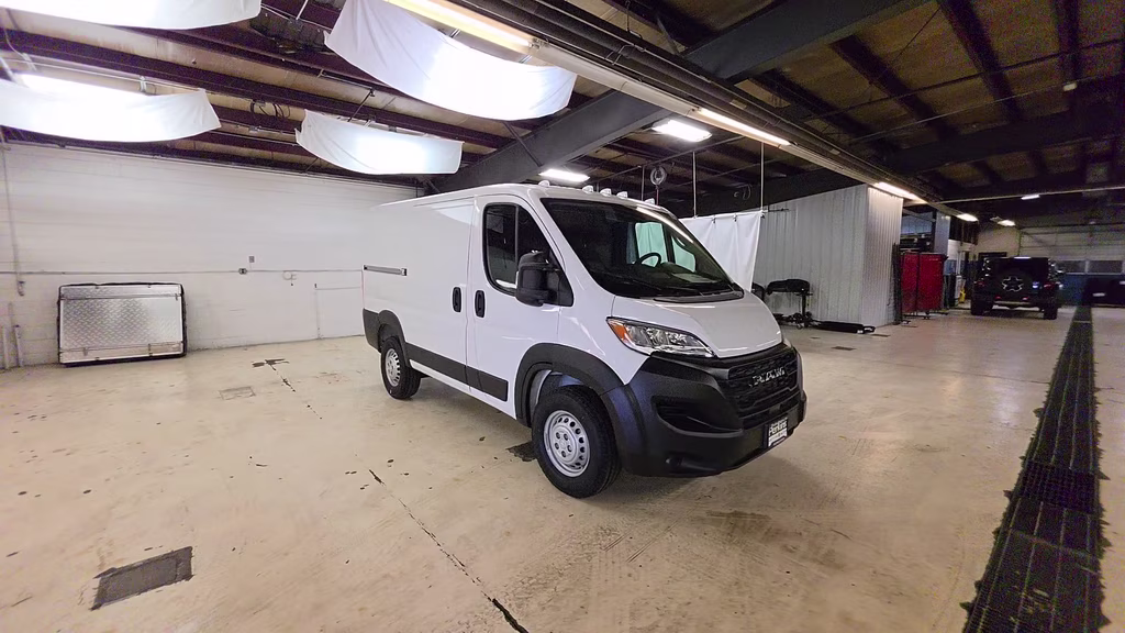 2026 Bright White Clearcoat Ram ProMaster 1500 Low Roof FWD Van