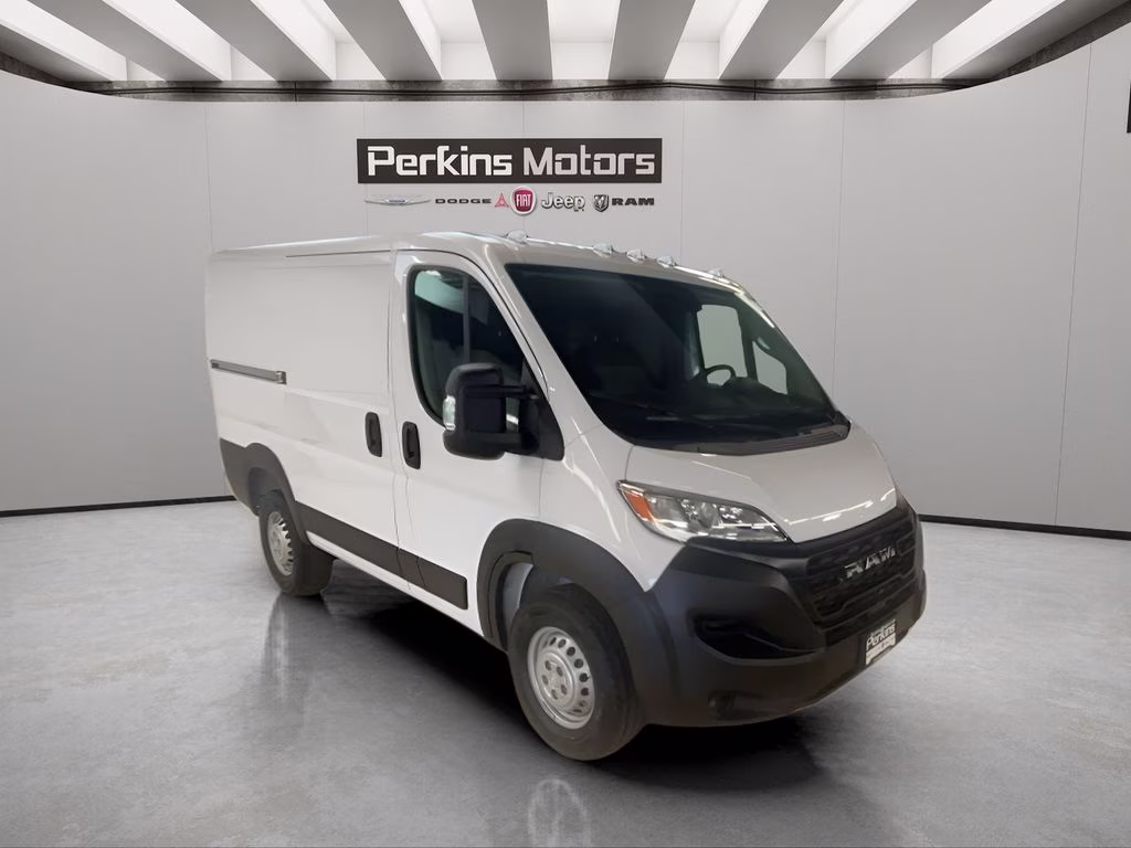 2026 Bright White Clearcoat Ram ProMaster 1500 Low Roof FWD Van