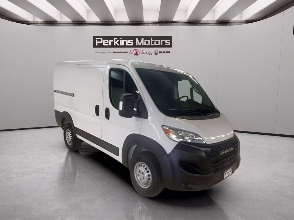 2026 Bright White Clearcoat Ram ProMaster 1500 Low Roof FWD Van
