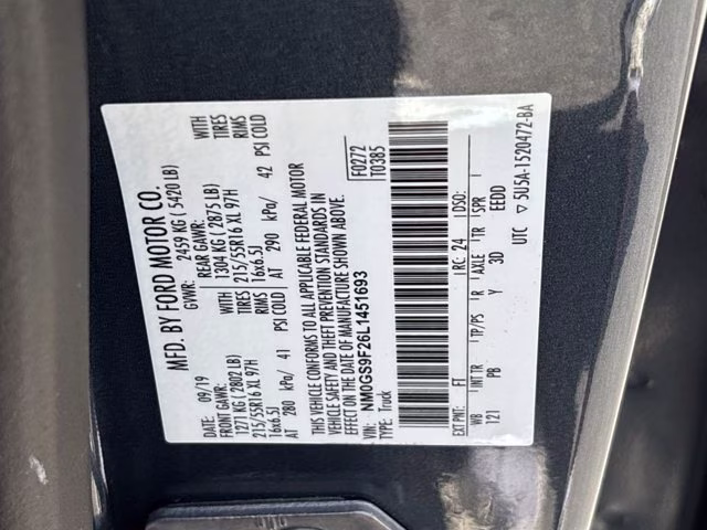 2020 Blue Metallic Ford Transit Connect Wagon XLT FWD Van