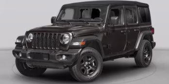 2026 Black Clear-Coat Exterior Paint Jeep Wrangler Rubicon SUV
