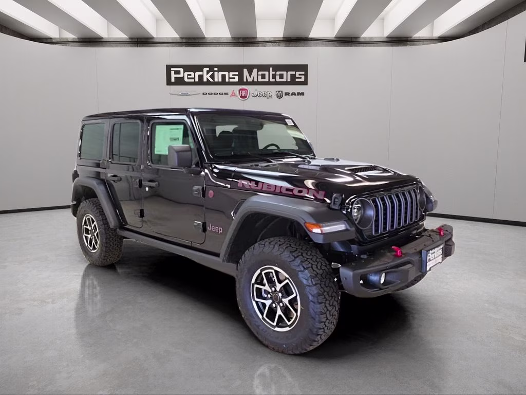 2026 Black Clearcoat Jeep Wrangler Rubicon 4X4 SUV