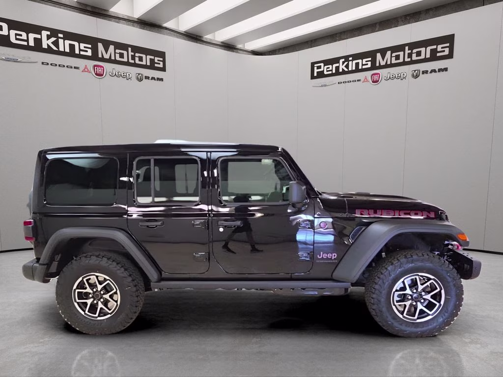 2026 Black Clearcoat Jeep Wrangler Rubicon 4X4 SUV