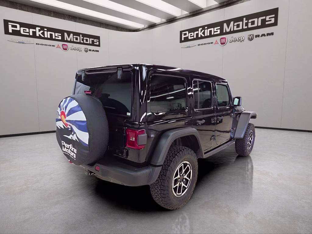 2026 Black Clearcoat Jeep Wrangler Rubicon 4X4 SUV