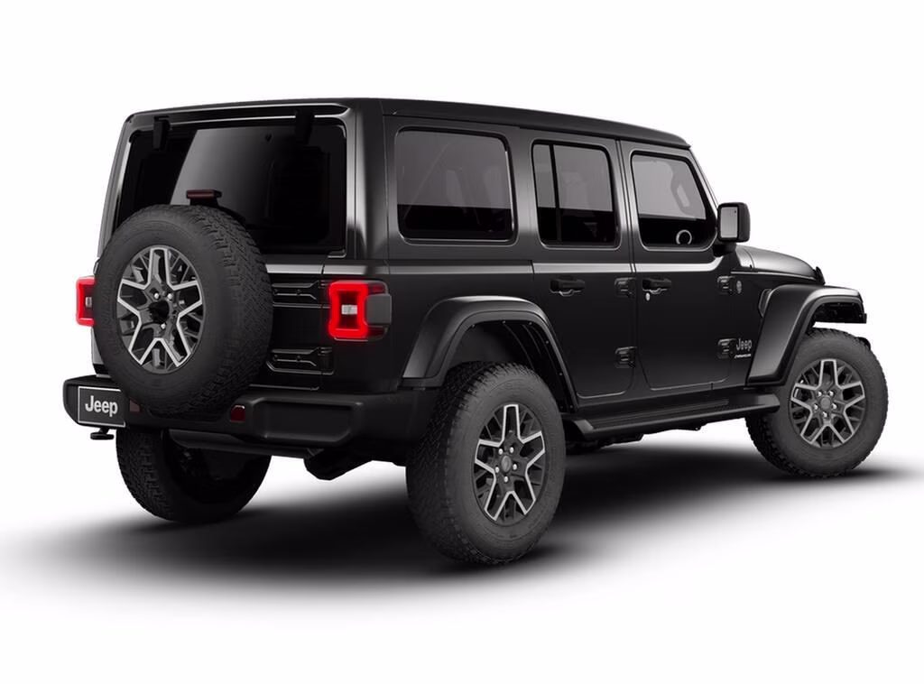 2026 Black Clear Coat Jeep Wrangler Wrangler 4-door Sahara 4X4 4-door