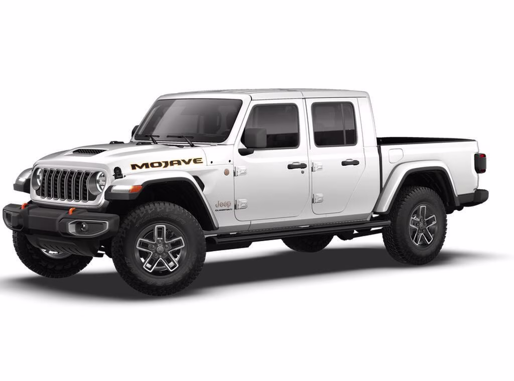 2026 Bright White Clear Coat Jeep Gladiator Gladiator Mojave 4x4 4X4 Truck