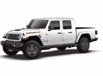 2026 Bright White Clear Coat Jeep Gladiator Gladiator Mojave 4x4 4X4 Truck
