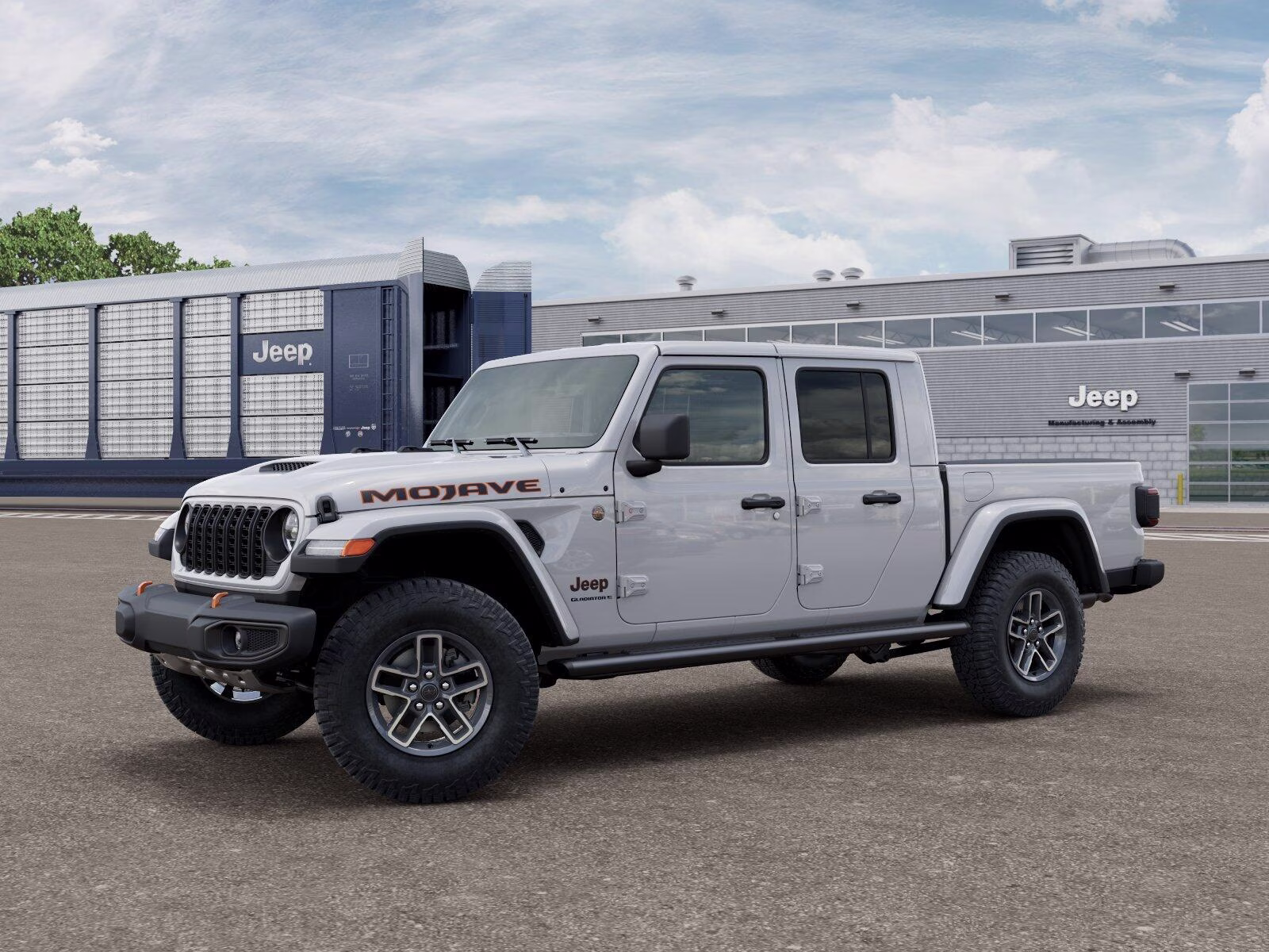 2026 Bright White Clear Coat Jeep Gladiator Gladiator Mojave 4x4 4X4 Truck