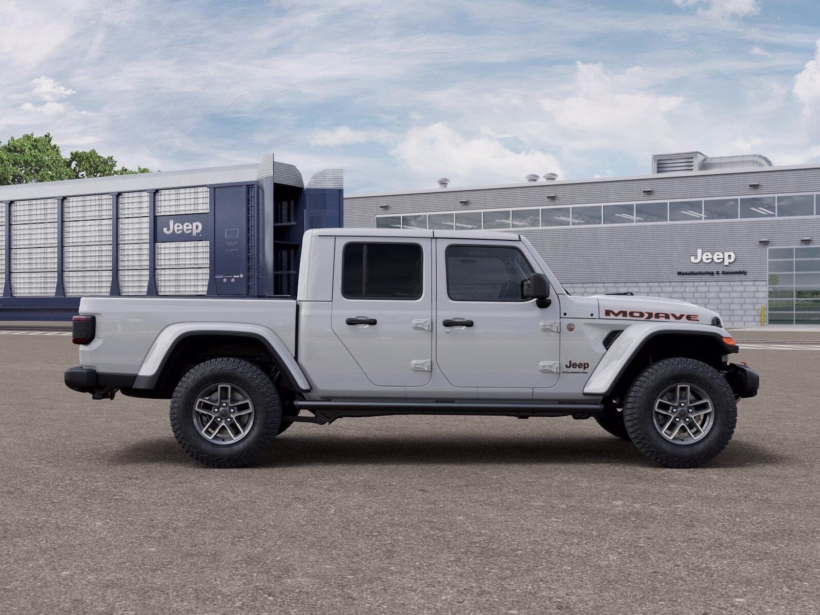 2026 Bright White Clear Coat Jeep Gladiator Gladiator Mojave 4x4 4X4 Truck
