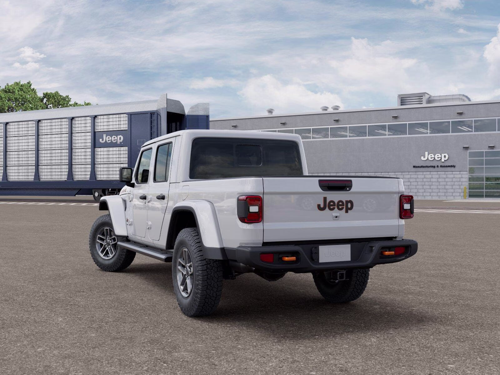 2026 Bright White Clear Coat Jeep Gladiator Gladiator Mojave 4x4 4X4 Truck