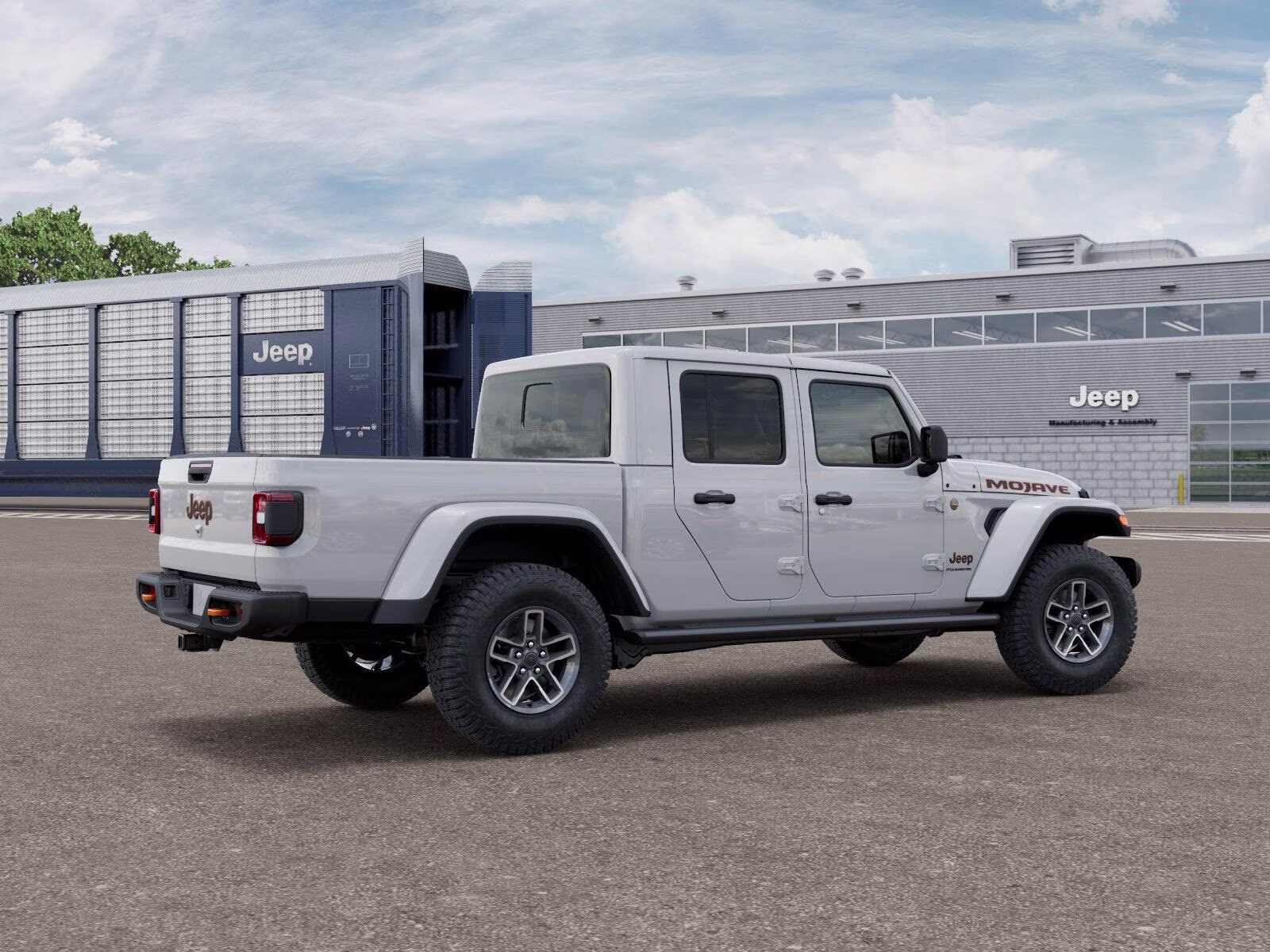 2026 Bright White Clear Coat Jeep Gladiator Gladiator Mojave 4x4 4X4 Truck