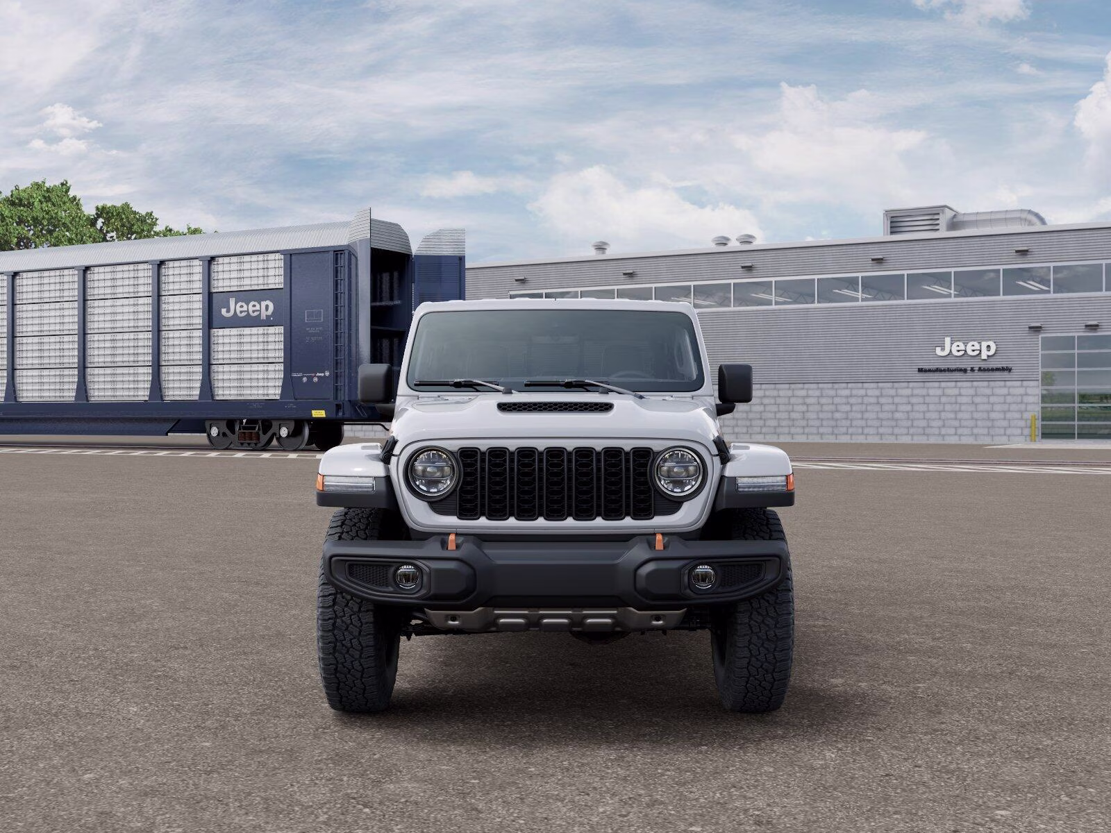 2026 Bright White Clear Coat Jeep Gladiator Gladiator Mojave 4x4 4X4 Truck