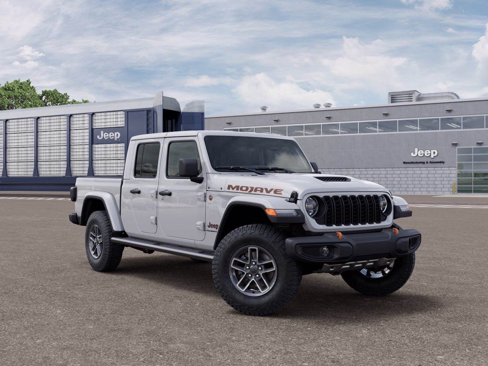 2026 Bright White Clearcoat Jeep Gladiator Mojave 4X4 Truck