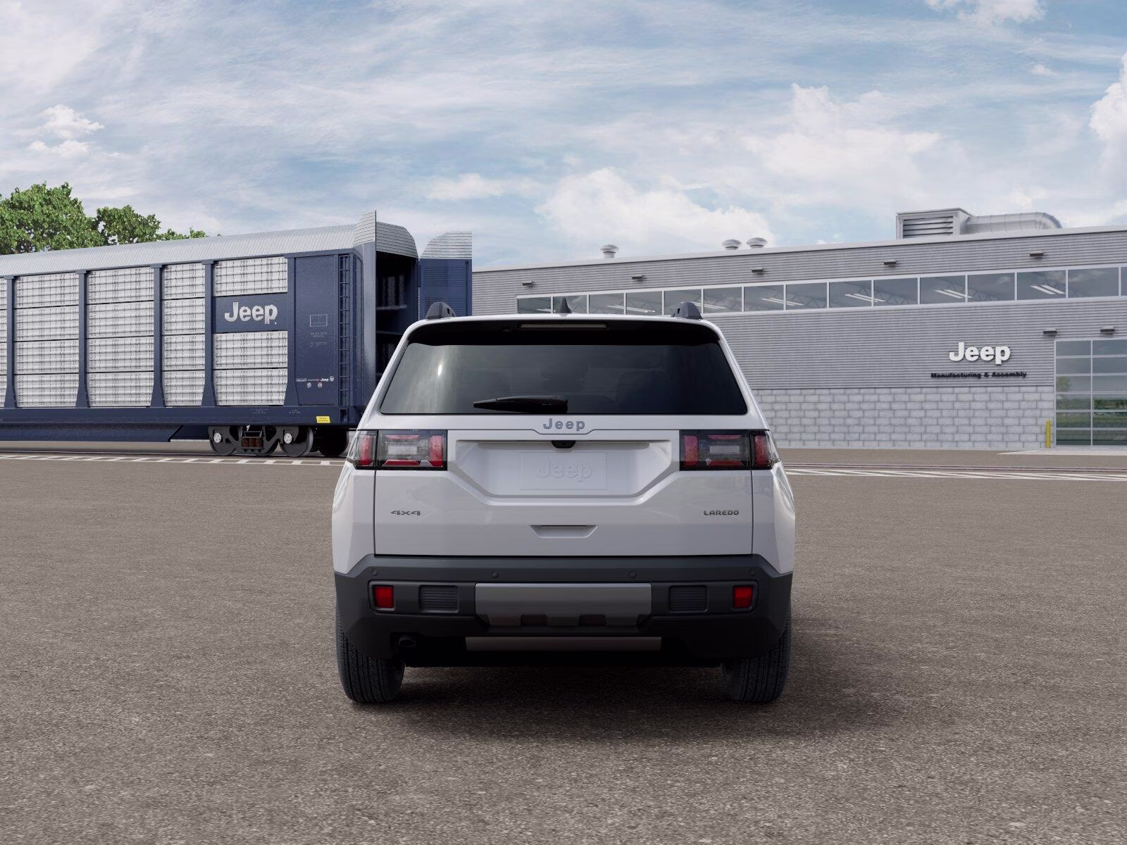 2026 Bright White Clear Coat Jeep Cherokee Cherokee Laredo 4x4 4X4 SUV